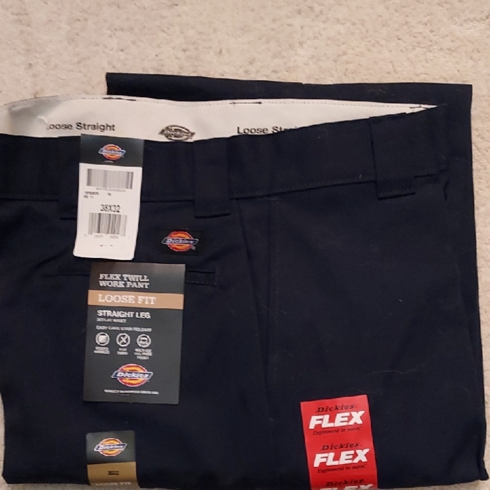 Dickies Black Flex Twill Work Pants
